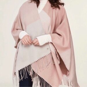 Soia & Kyo Cream Knit Wrap